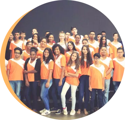 Roda de conversa com alunos do Instituto