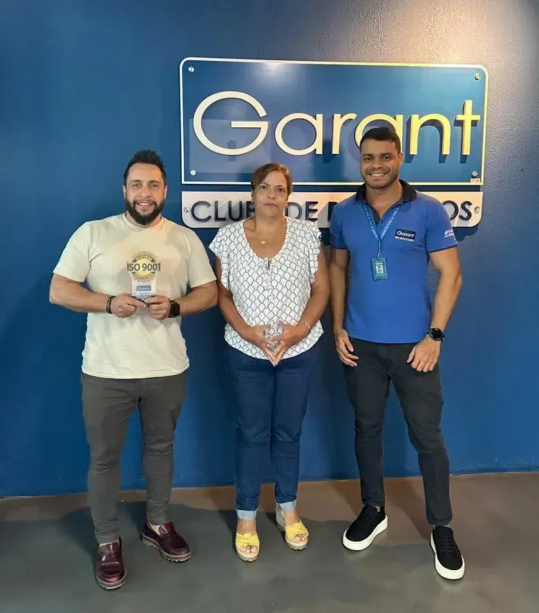Certificação ISO 9001 da Garant